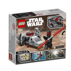 75224 LEGO® STAR WARS Sith Infiltrator маленький воин цена и информация | Конструкторы и кубики | 220.lv