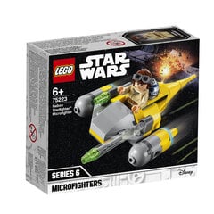 75223 LEGO® Star Wars Naboo Starfighter mazais cīnītājs cena un informācija | Konstruktori | 220.lv