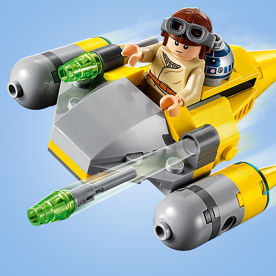 75223 LEGO® Star Wars Naboo Starfighter mazais cīnītājs cena un informācija | Konstruktori | 220.lv