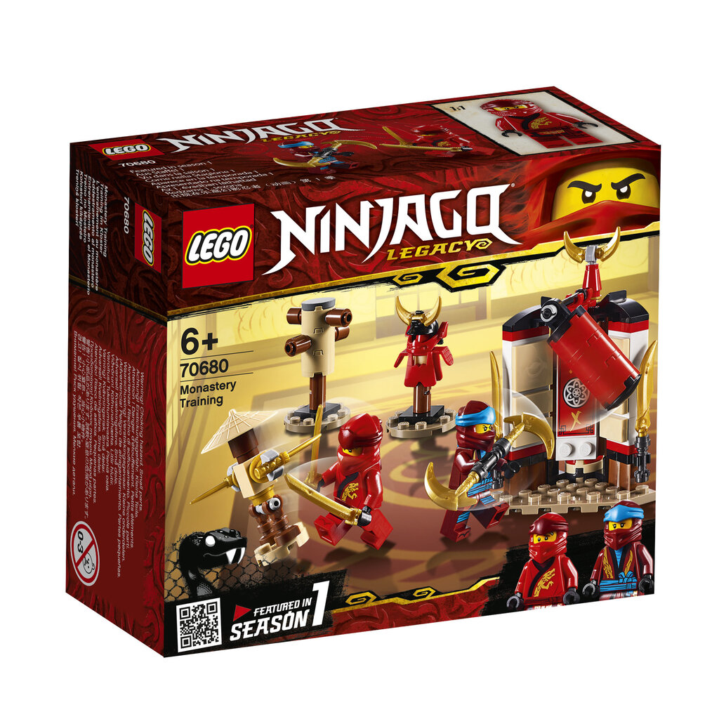 70680 LEGO® NINJAGO Treniņi klosterī cena un informācija | Konstruktori | 220.lv