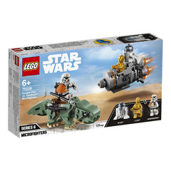 75228 LEGO® Star Wars Katapultas kapsula pret Dewback mazajiem cīnītājiem cena un informācija | Konstruktori | 220.lv