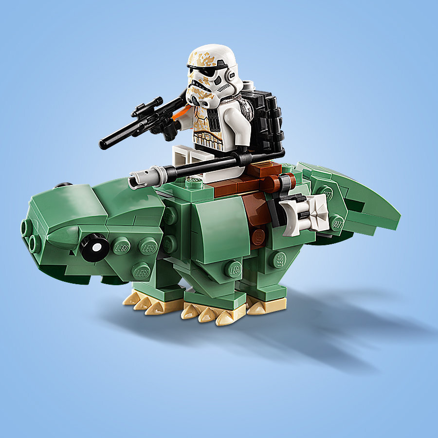 75228 LEGO® Star Wars Katapultas kapsula pret Dewback mazajiem cīnītājiem cena un informācija | Konstruktori | 220.lv