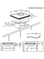 Electrolux EIV63440BW цена и информация | Варочные поверхности | 220.lv