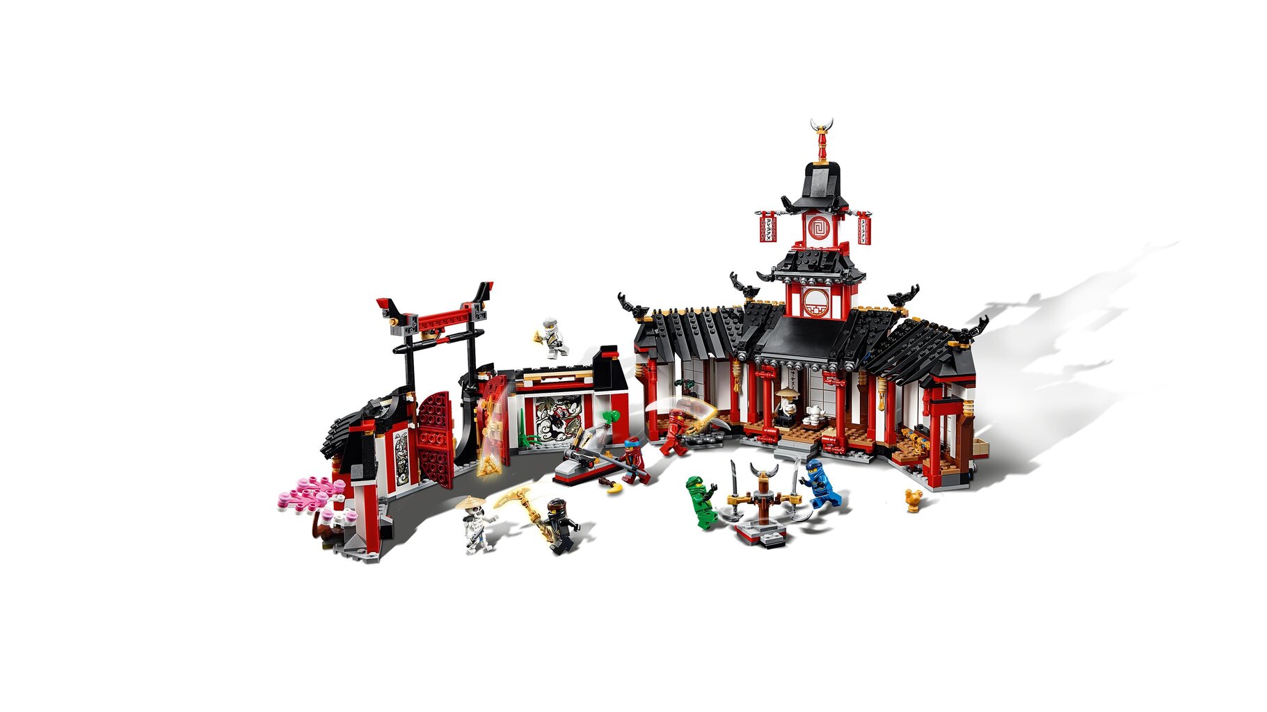 70670 LEGO® NINJAGO Spindžitsu klosteris цена и информация | Konstruktori | 220.lv