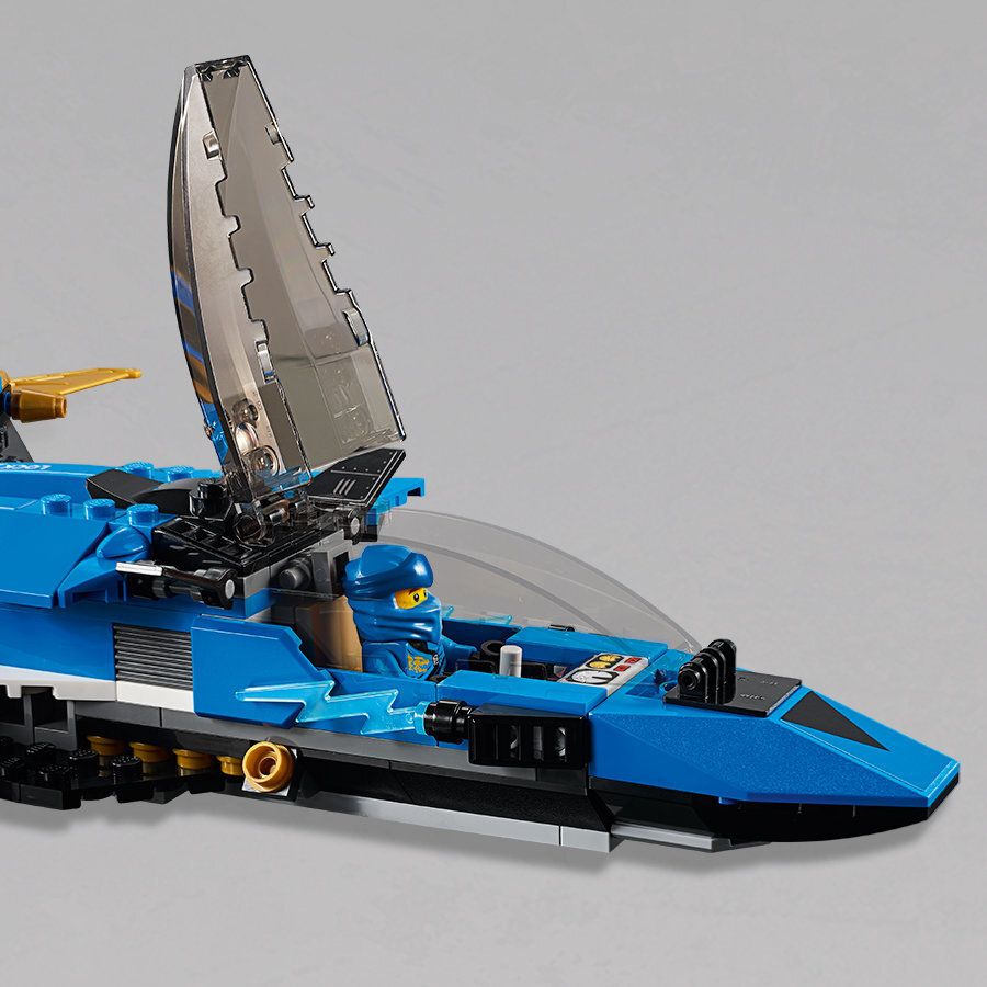 70668 LEGO® NINJAGO Jay vētras cīnītājs cena un informācija | Konstruktori | 220.lv