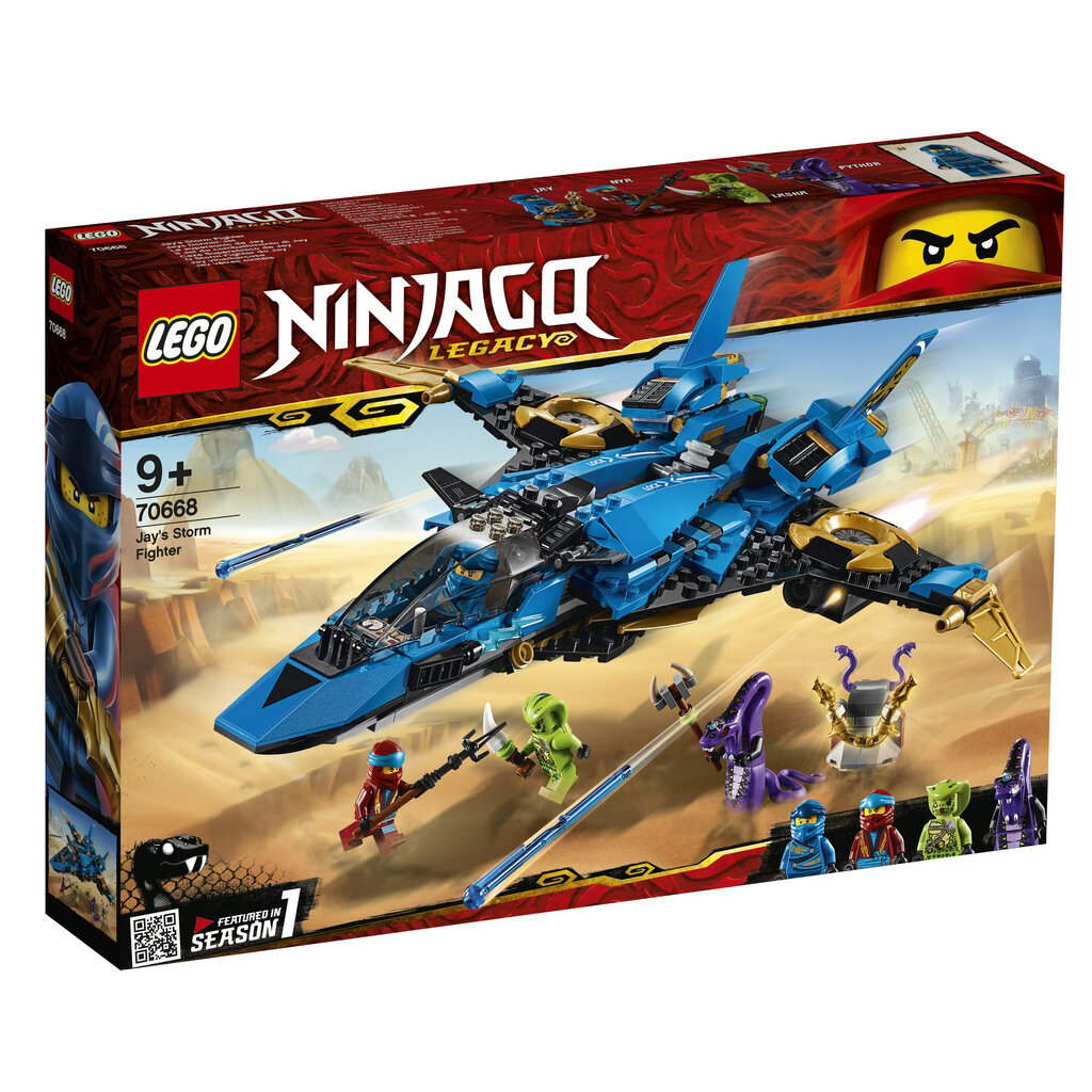 70668 LEGO® NINJAGO Jay vētras cīnītājs цена и информация | Konstruktori | 220.lv