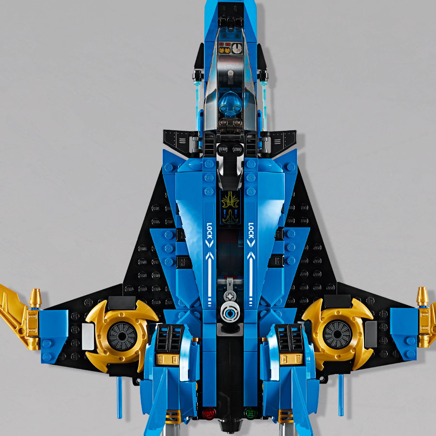 70668 LEGO® NINJAGO Jay vētras cīnītājs цена и информация | Konstruktori | 220.lv