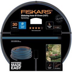 Поливочный шланг Fiskars Q4, 13мм (1/2”) 30 м цена и информация | Оборудование для полива | 220.lv