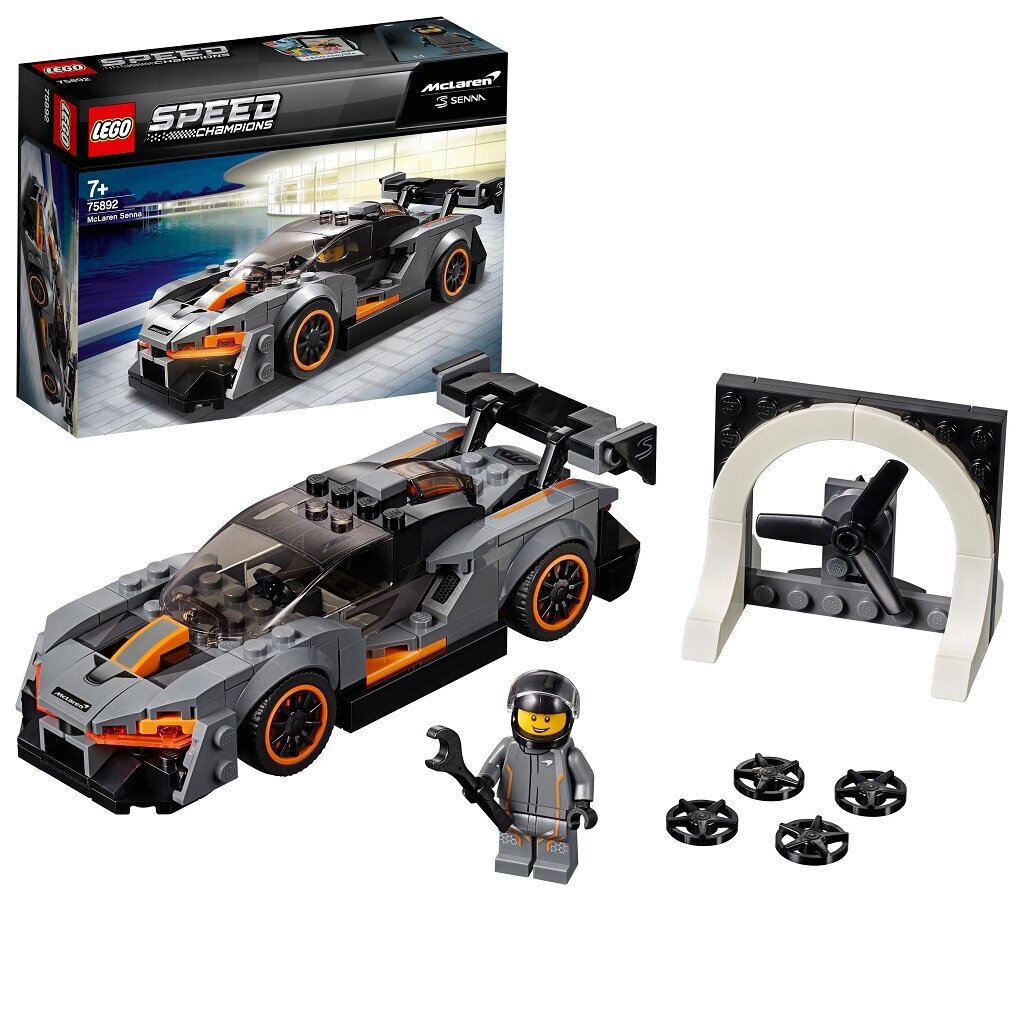 75892 LEGO® Speed Champions McLaren Senna цена и информация | Konstruktori | 220.lv