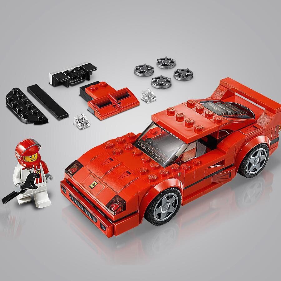 75890 LEGO® Speed Champions Ferrari F40 Competizione cena un informācija | Konstruktori | 220.lv