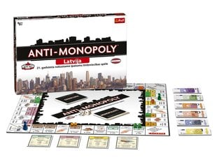 Galda spēle Anti-monopoly, LV cena un informācija | Trefl Rotaļlietas, bērnu preces | 220.lv