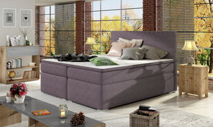 Кровать Divalo BD08, 180x200 см, фиолетовая цена и информация | Кровати | 220.lv