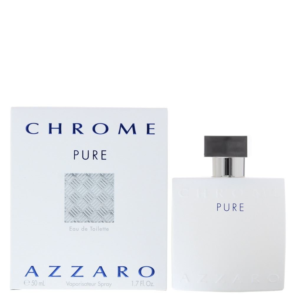 Tualetes ūdens Azzaro Chrome Pure EDT vīriešiem 50 ml cena un informācija | Vīriešu smaržas | 220.lv