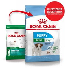 Корм Royal Canin для мелких пород собак Mini junior, 4 кг цена и информация |  Сухой корм для собак | 220.lv