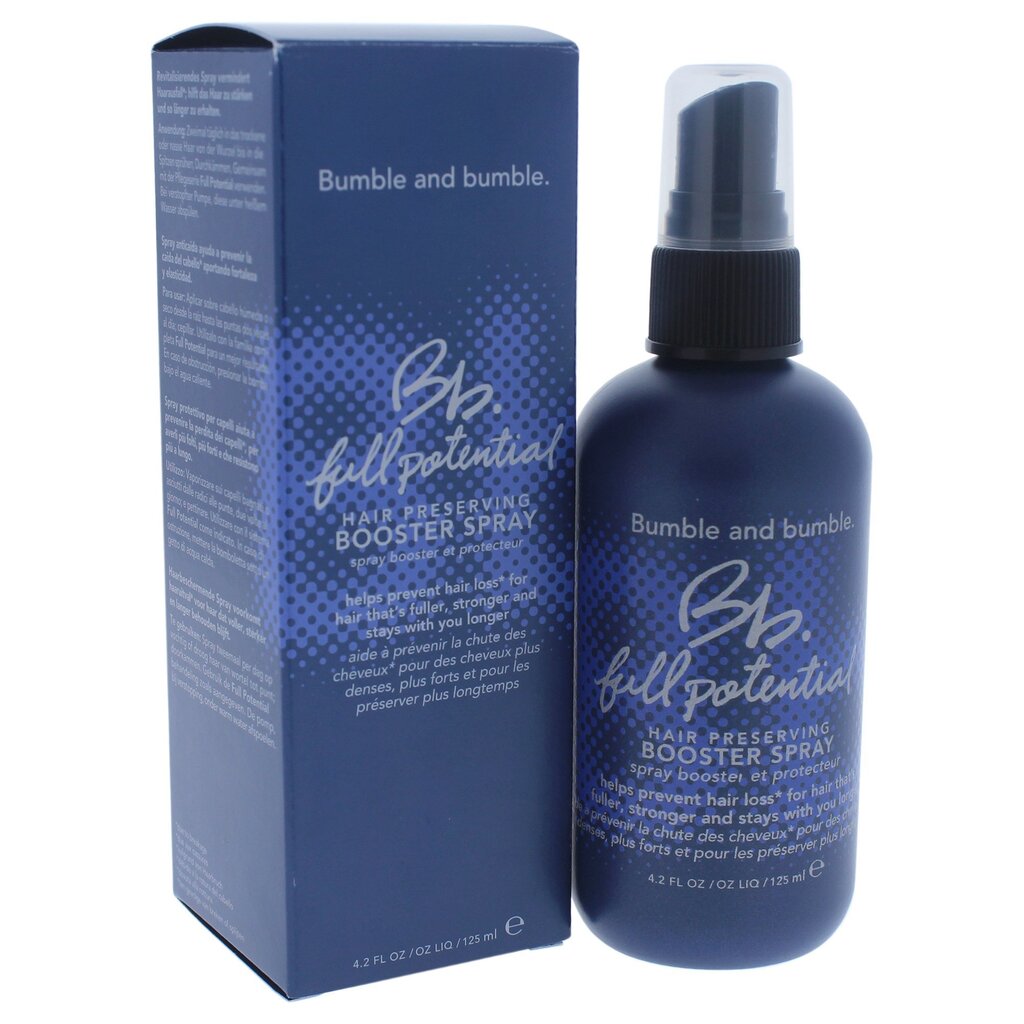 Stiprinošs matu sprejs Bumble and bumble Full Potential Hair Preserving Booster 125 ml cena un informācija | Matu uzlabošanai | 220.lv