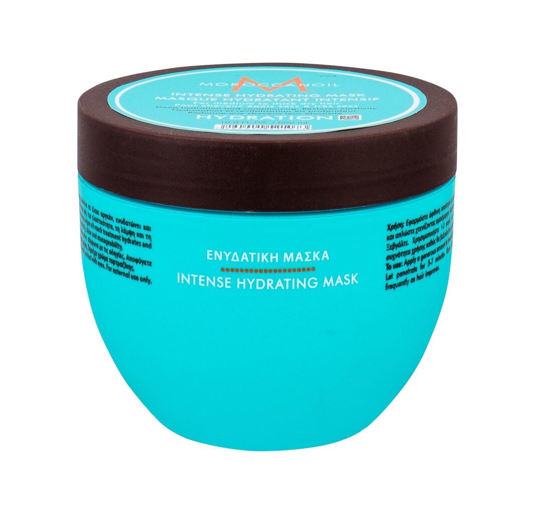 Intensīvi mitrinoša matu maska Moroccanoil Intense Hydrating 500 ml cena un informācija | Kosmētika matu stiprināšanai | 220.lv