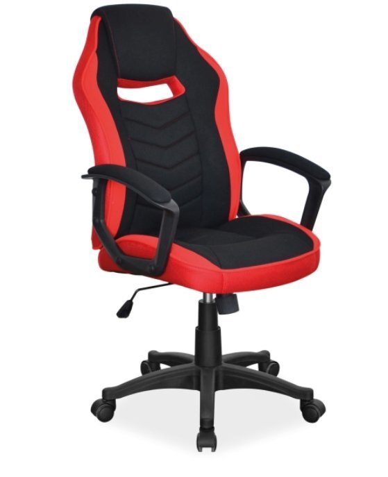 Biroja krēsls Signal Meble Camaro, ,melns/sarkans цена и информация | Biroja krēsli | 220.lv