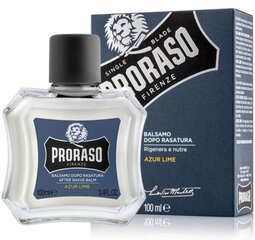 Bārdas balzams Proraso Azur Lime, 100 ml цена и информация | Косметика и средства для бритья | 220.lv