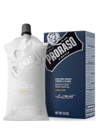 Skūšanās krēms Proraso Azur Lime, 275 ml cena un informācija | Skūšanās piederumi, kosmētika | 220.lv