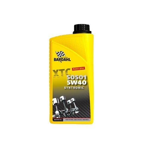 Bardahl sintētiskā motoreļļa XTC 50501 5W40 Synthetic 1 Litrs цена и информация | Motoreļļas | 220.lv