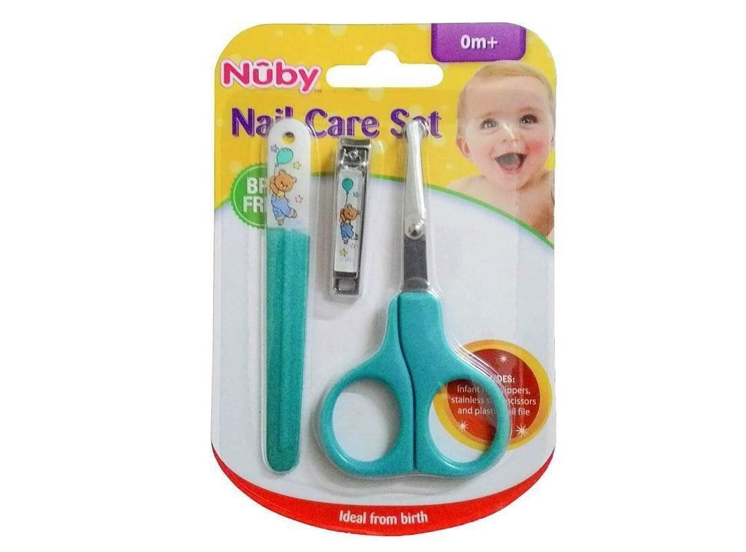 Šķēres un vīlīte Nuby Nail Care Set cena un informācija | Higiēnas preces bērniem | 220.lv