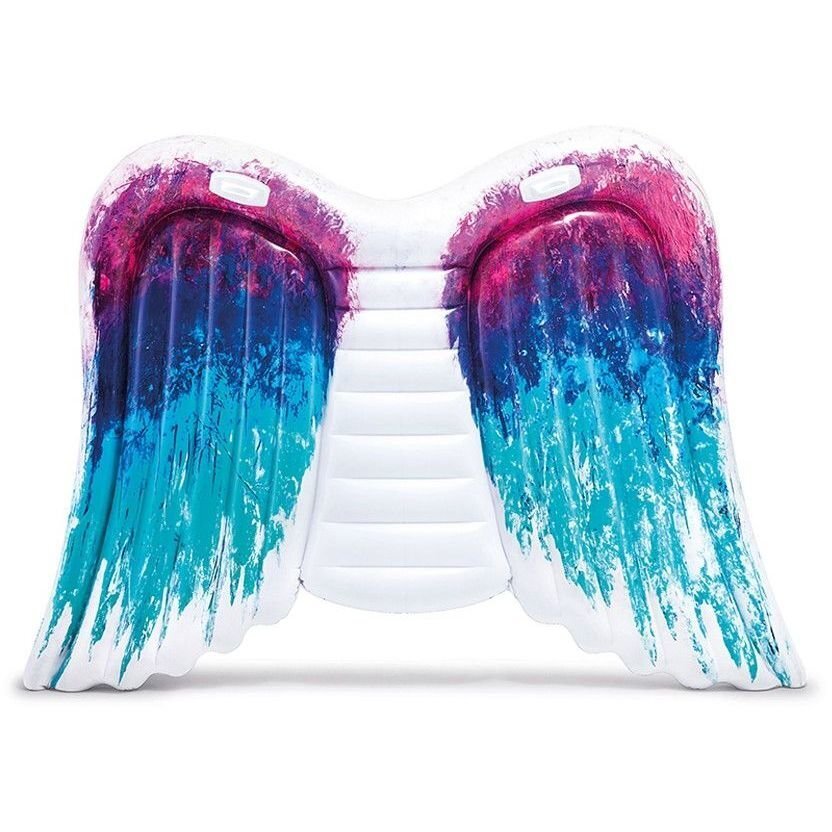 Piepūšams plosts Intex Angel Wings, 251x106 cm цена и информация | Piepūšamās rotaļlietas un pludmales preces | 220.lv