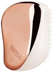 Расческа для волос Tangle Teezer Compact Styler, Rose Gold Cream цена и информация | Расчески, щетки для волос, ножницы | 220.lv
