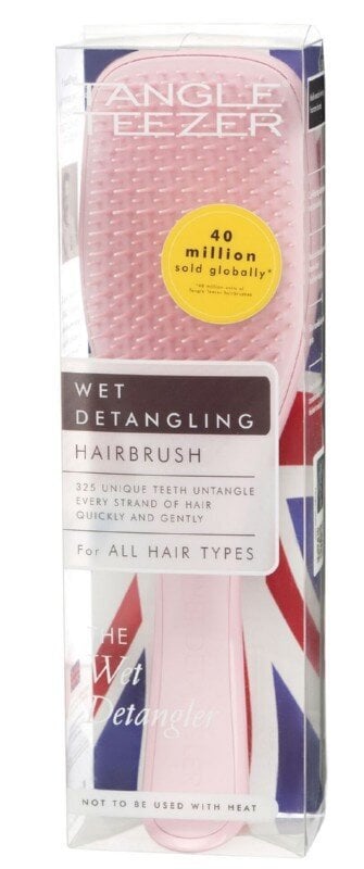 Matu suka Tangle Teezer The Wet Detangler, Millennial Pink, 1 gab cena un informācija | Matu sukas, ķemmes, šķēres | 220.lv