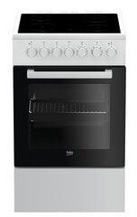 Beko FSM57100GW цена и информация | Электрические плиты | 220.lv