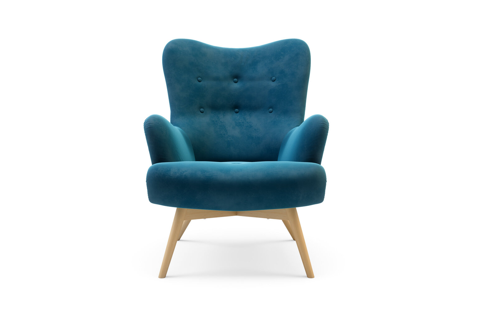 Krēsls Zele, zils цена и информация | Atpūtas krēsli | 220.lv