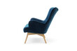 Krēsls Zele, zils cena un informācija | Atpūtas krēsli | 220.lv