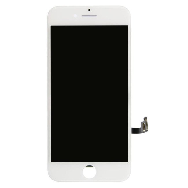 HQ A + skārienjutīgs LCD ekrāns, piemērots Apple iPhone 8, Balts cena un informācija | Telefonu rezerves daļas un instrumenti to remontam | 220.lv