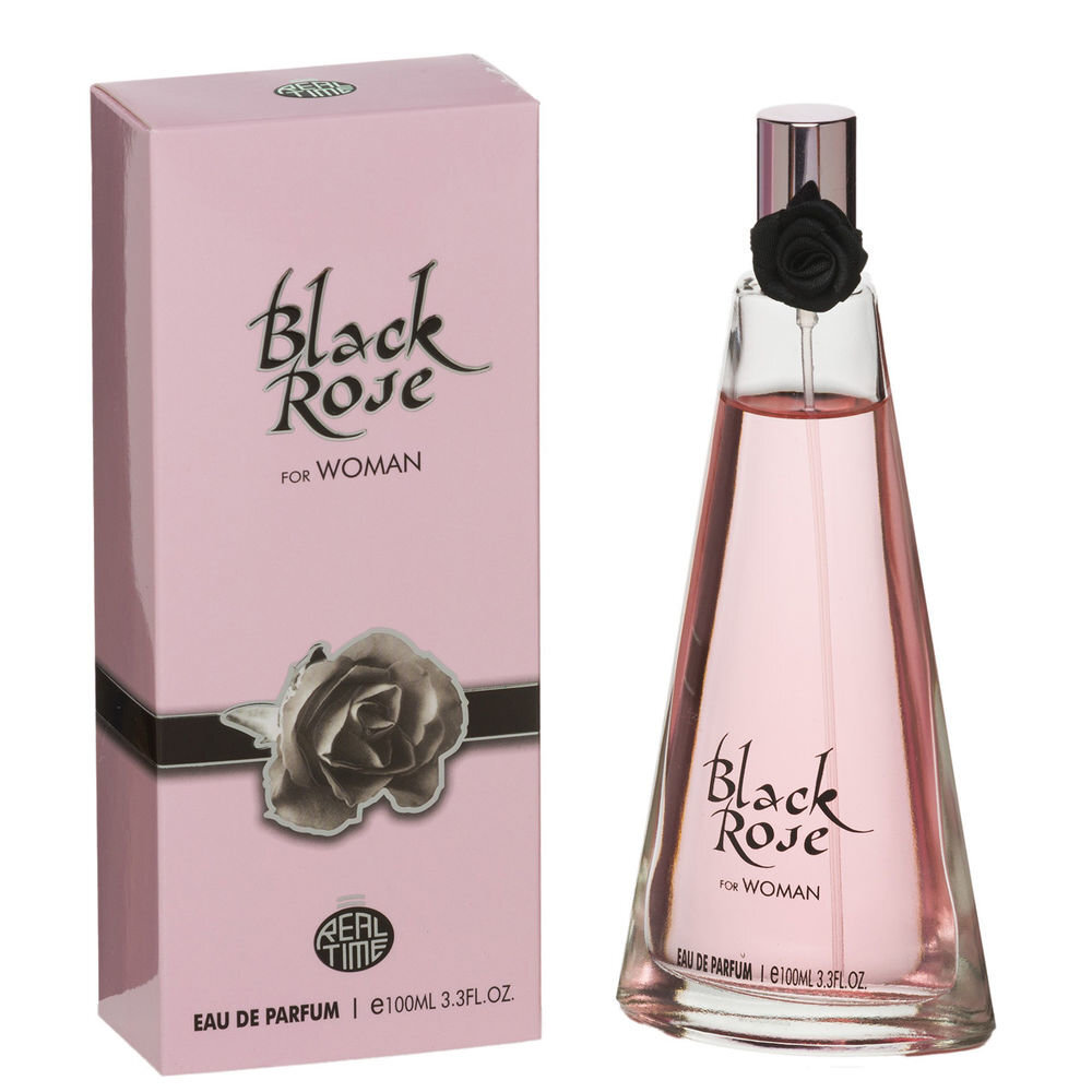 Parfimēts ūdens Real Time Black Rose EDP sievietēm 100 ml cena un informācija | Sieviešu smaržas | 220.lv
