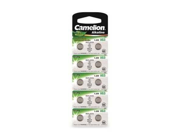 Camelion LR41 (AG3) elements, 10 gab. cena un informācija | Baterijas | 220.lv