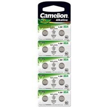 Camelion baterijas Alkaline Button Celles, 1.5 V, BP10/AG4/LR66/LR626/377, 10 gab. cena un informācija | Baterijas | 220.lv