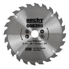 Режущий диск для циркулярной пилы Hecht 008250 цена и информация | Запчасти для садовой техники | 220.lv