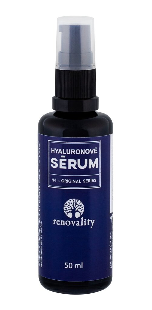 Sejas serums ar hialuronskābi Renovality 50 ml cena un informācija | Serumi sejai, eļļas | 220.lv