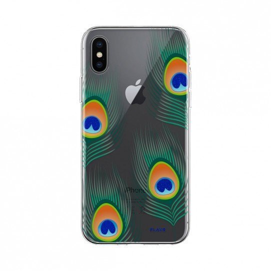 Flavr Peacock aizsargvāciņš iPhone XS / X cena un informācija | Telefonu vāciņi, maciņi | 220.lv