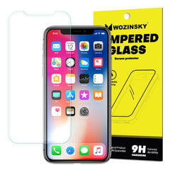 Wozinsky rūdīta stikla ekrāna aizsargs iPhone XS / X цена и информация | Защитные пленки для телефонов | 220.lv