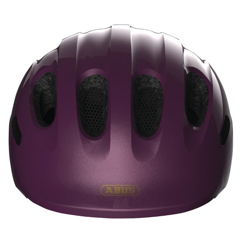 Bērnu velosipēda ķivere Abus Smiley 2.0, royal purple цена и информация | Ķiveres | 220.lv