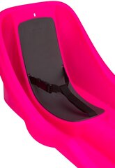 Пластиковые санки Nijdam Baby Rider, розовые/черные цена и информация | Санки | 220.lv