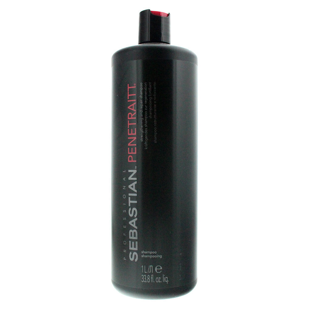 Atjaunojošs šampūns matiem Sebastian Professional Penetraitt 1000 ml cena un informācija | Šampūni | 220.lv