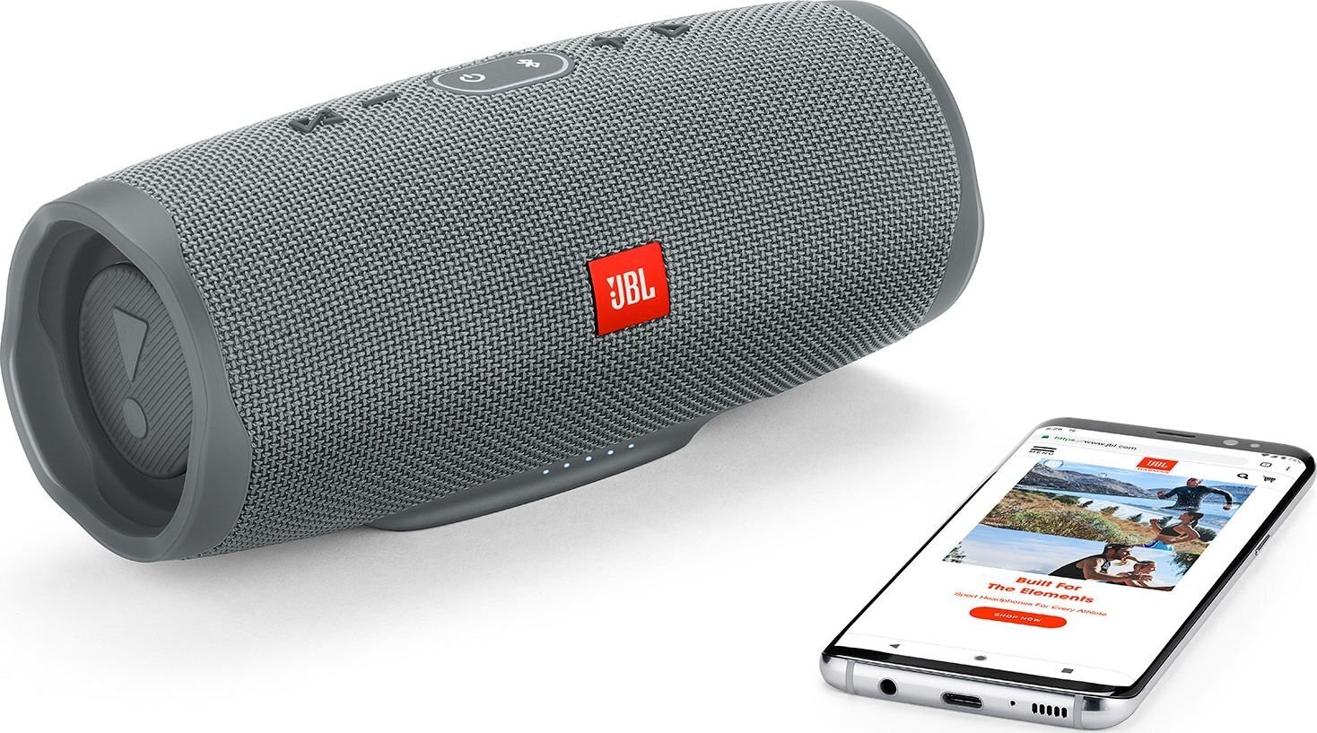 JBL Charge 4, pelēks cena un informācija | Skaļruņi | 220.lv