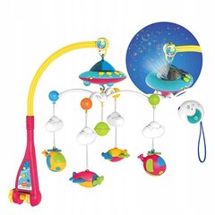 Muzikālais karuselis ar projektoru un vadības pulti, 108 melodijas cena un informācija | Rotaļlietas zīdaiņiem | 220.lv
