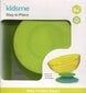 KidsMe Stay-in-Place lipīgs trauku un glāžu turētājs, Lime, 9 mēn+, 1 gab. цена и информация | Bērnu trauki, piena uzglabāšanas trauciņi un piederumi | 220.lv