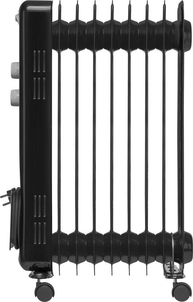 Eļļas radiators SENCOR SOH 3309BK, 2000W, 9 sekcijas cena un informācija | Sildītāji | 220.lv