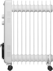 Eļļas radiators SENCOR SOH 3211WH, 2300W, 11 sekciju cena un informācija | Sildītāji | 220.lv