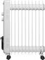 Eļļas radiators SENCOR SOH 3211WH, 2300W, 11 sekciju цена и информация | Sildītāji | 220.lv
