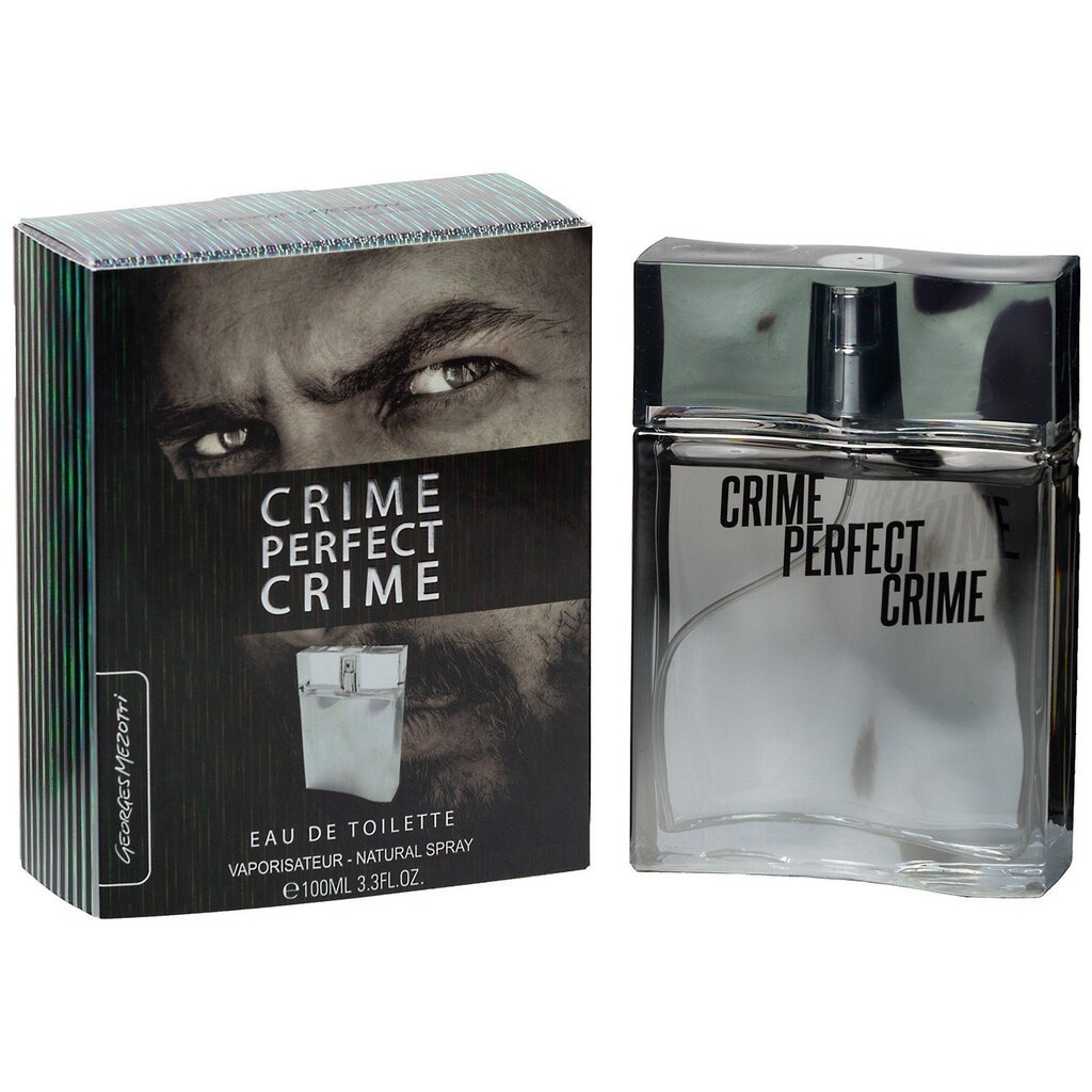 Tualetes ūdens Georges Mezotti Crime Perfect Crime EDT vīriešiem 100 ml cena un informācija | Vīriešu smaržas | 220.lv