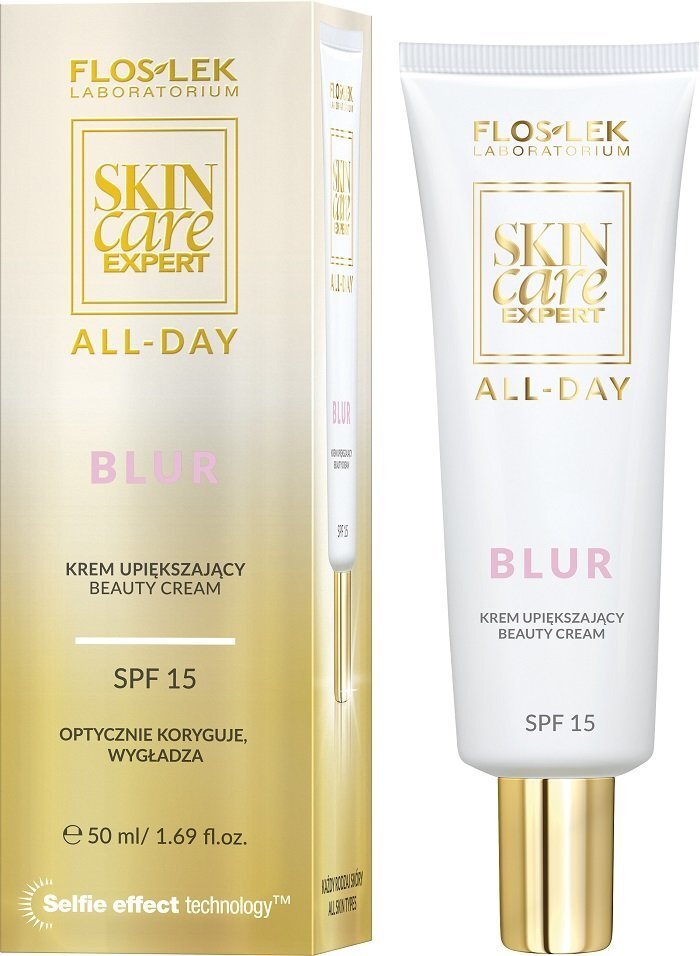 Dienas sejas krēms Floslek Skin Care Expert Blur SPF15 50 ml cena un informācija | Sejas krēmi | 220.lv